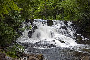 Zabriskie's Falls on the Saw Kill, Bard College, Annandale-on-Hudson, NY, longer exposure