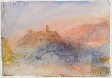 (Barcelona) Bellinzona - 1830 - William Turner - Tate Britain