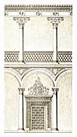 118b Tafel 8 - Alcala de Henares, Hof im erzbischöflichen Palaste 1534