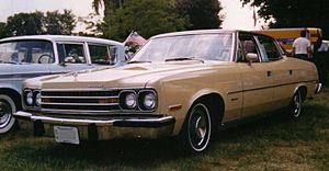 1974 AMC Ambassador Brougham 4-door sedan beige