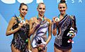2016 Rhythmic Gymnastics World Cup Pesaro Podium