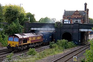 66 002 Passing through Water Orton