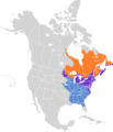 Anas rubripes map