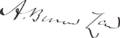 Andrew Bonar Law Signature
