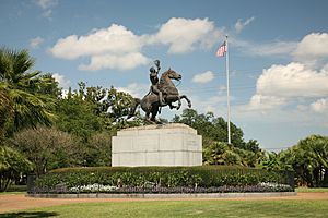 Andrew Jackson statue 1