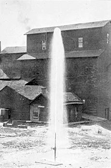 Artesian Well at Belle Plaine - History of Iowa