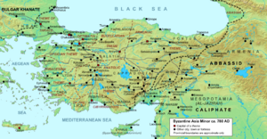 Asia Minor ca 780 AD