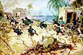 Attack on Derna by Charles Waterhouse 01