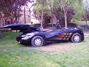 Batman car Parque Warner