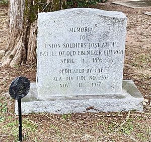 Battle of Ebenezer Church Union Dead Memorial