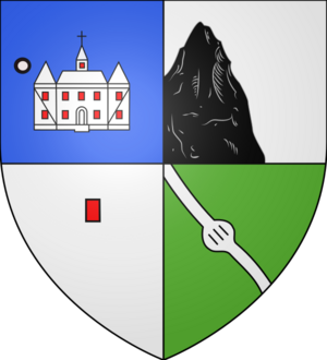 Blason Ville fr Gue de Velluire (Vendée)