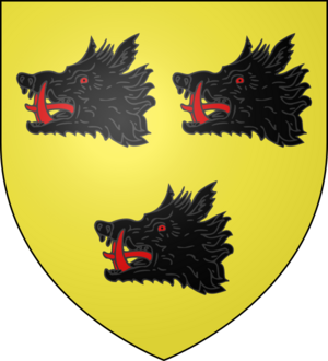 Blason ville fr Saint-Paterne (Sarthe)