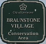 Braunstone Village sign