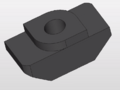CAD model of a T-Nut 1