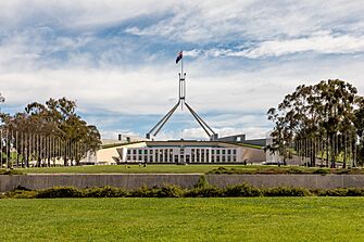 Canberra (AU), Parliament House -- 2019 -- 1745