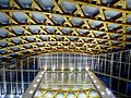 Carpentry Centre Pompidou-Metz at night