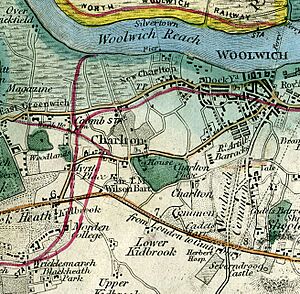 Charlton, London (Wyld, 1872)