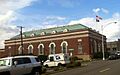 Chehalis US Post Office looking north from Cascade Ave