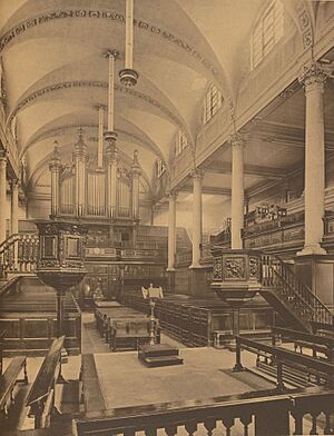 Christ Church Newgate interior