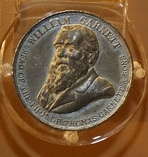 Clitheroe museum Low Moor Mill medal 8551