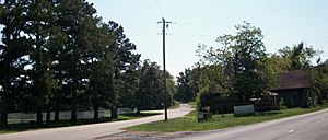 Clyde at the intersection of AR 45 and Washington County Route 8.