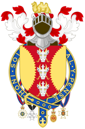 Coat of Arms of Sir David Brewer