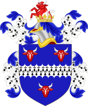 Coat of Arms of Thomas Emmet