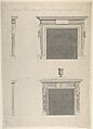 Designs for Two Chimney-pieces in Lord Viscount Charlemont's Casino at Marino, Dublin MET DP805619