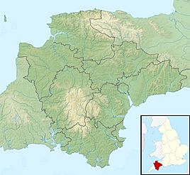 Aller Brook is located in Devon