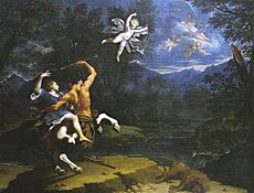 Donato Creti, The Education of Achilles by Chiron