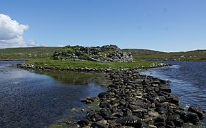 Photo of the broch