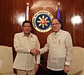 Duterte and Aquino June 2016