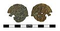 Early-medieval Brooch, Applied disc brooch (FindID 734477)