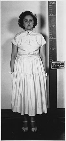 Ethel Rosenberg Arrest Photograph - NARA - 596909