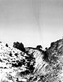 Fault scarp near Fairview Peak, Nevada resulting from the December 16, 1954 earthquake