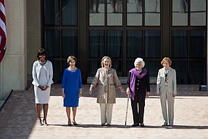 Five U.S. first ladies in 2013