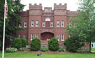 Former Armory, Company E First Infantry Vemont National Guard, Bellows Falls, Vermont