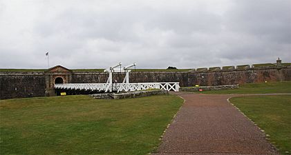 Fort George - main entrance