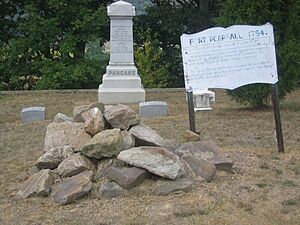 Fort Pearsall Marker Romney WV 2005 09 16 01