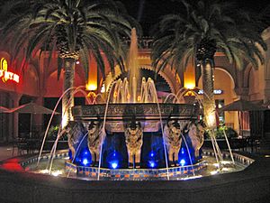 Fountain at Irvine Spectrum