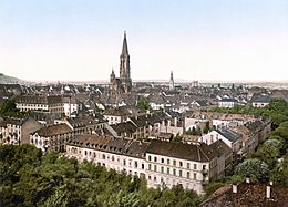 Freiburg Breisgau um 1900