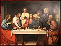 Giovanni agostino da lodi, cena in emmaus (milano, coll. francesco micheli) 01