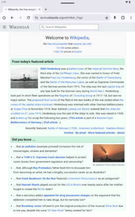 Google Chrome on Android