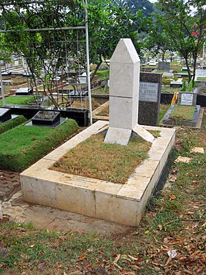 Grave of Chairil Anwar, Karet Bivak