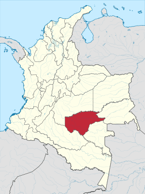 Guaviare in Colombia (mainland)