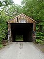 Gudgeonville Covered Bridge north