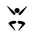Gymnastics (ling) pictogram