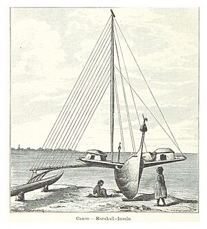 HH1883 pg102 Canoe Marshall Inseln