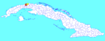 Havana (Cuban municipal map)