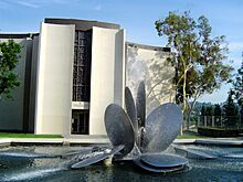 Herrick Memorial Chapel n fountain